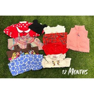 12M Girl Toddler Clothing Bundle